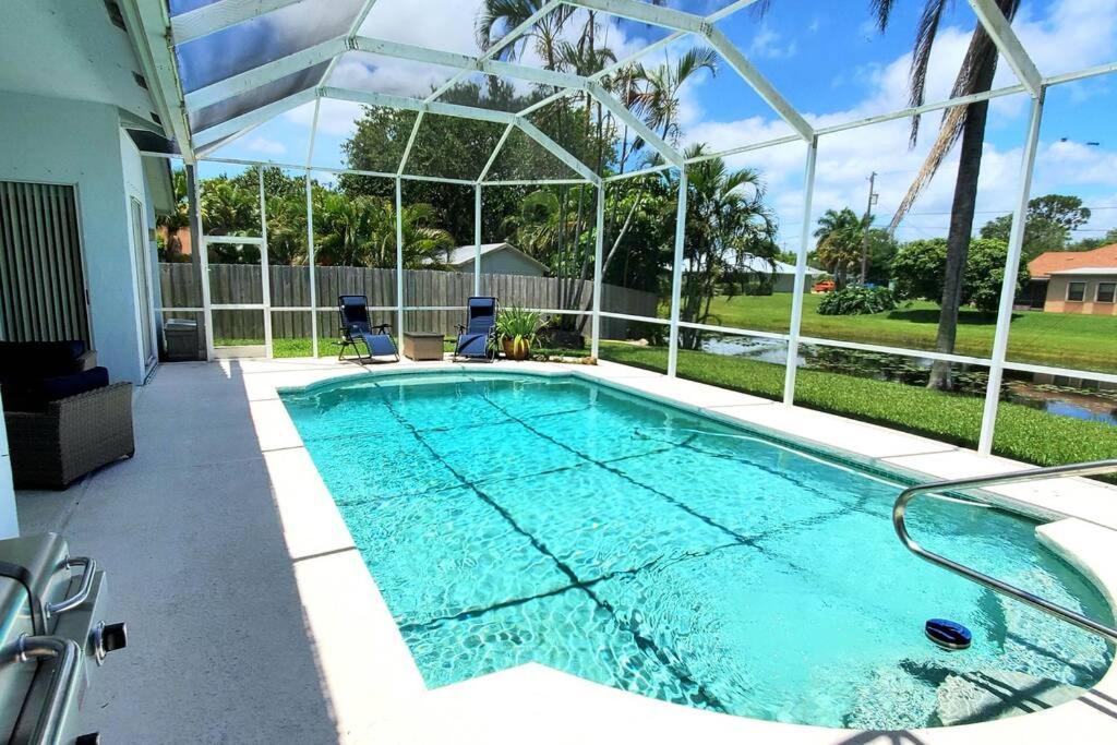 Our Beautiful Florida Vacation Home With Heated Pool Port St. Lucie Exterior foto
